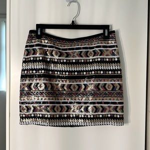 Sexy Sequence Party Mini skirt by Express